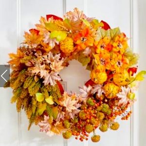 Kingston Farms Wreath 28in from Grandin Road